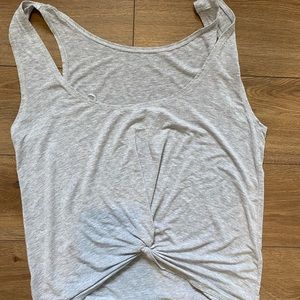 ZYIA grey twist tank size medium. Great condition